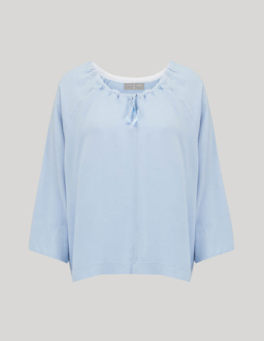 The Gathered Neck Blouse