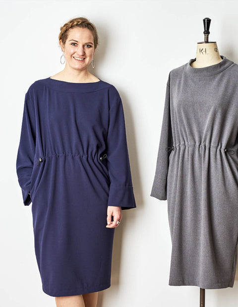 The Relaxed Drawstring Dress