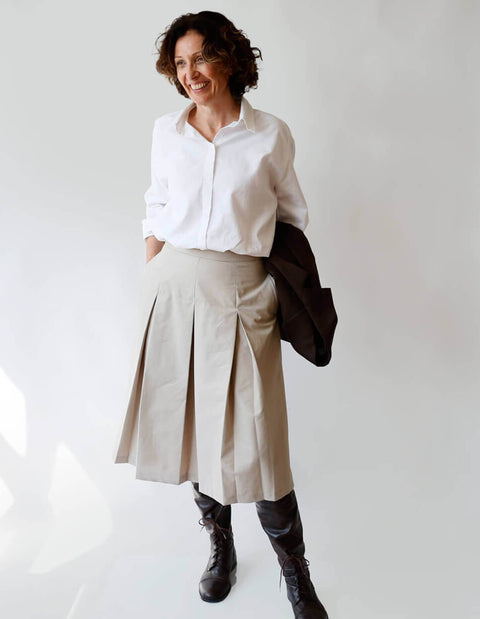 The Pleated Skirt