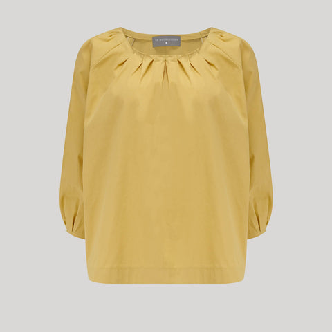 The Pleat Neck Blouse