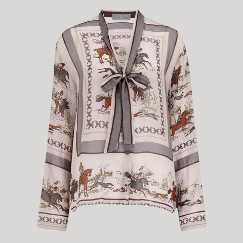 The Tie Front Blouse