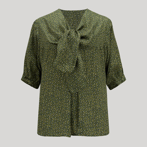 The Tie Blouse and Dress