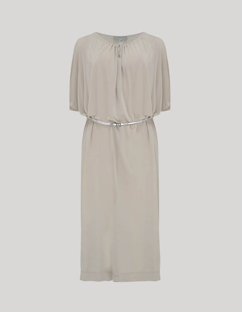 The Drawstring-neck Dress and Top