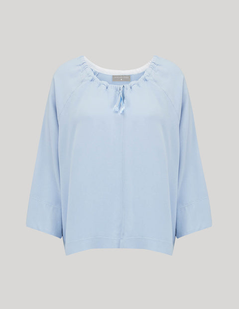 The Gathered Neck Blouse