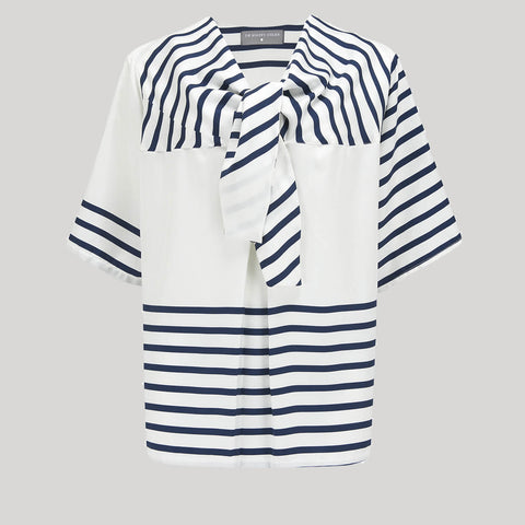 The Tie Blouse