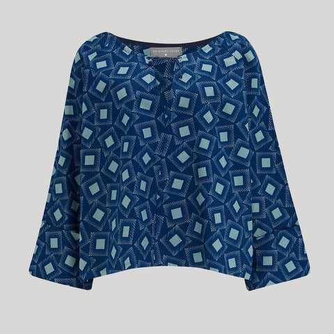 The Gathered Neck Blouse