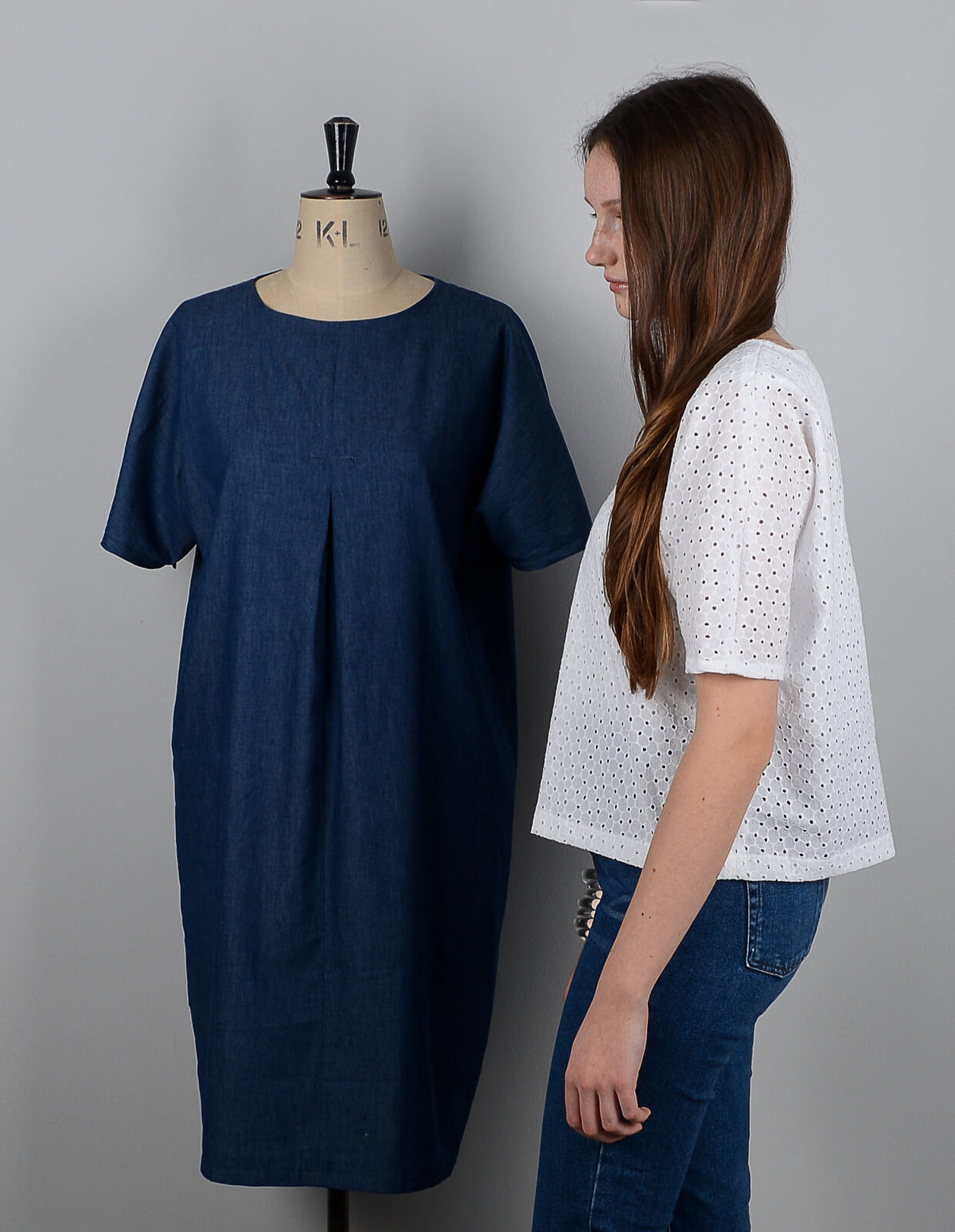 pleated front dress pattern The Pleat Detail Dress and Top