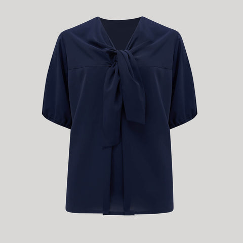 The Tie Blouse